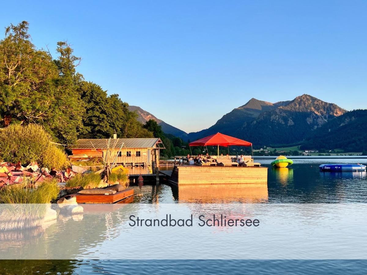 Seenaehe-Seeblick-Bergblick-Bio, Natur, Bleibe Am Berg シュリールゼー エクステリア 写真